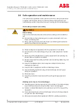 Предварительный просмотр 19 страницы ABB HT611169 Operation Manual