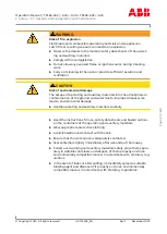 Предварительный просмотр 25 страницы ABB HT611169 Operation Manual