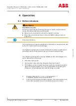 Предварительный просмотр 35 страницы ABB HT611169 Operation Manual