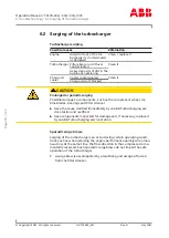 Preview for 72 page of ABB HT612474 Operation Manual