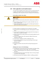 Предварительный просмотр 20 страницы ABB HT616345 Operation Manual