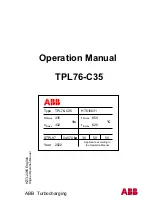 Preview for 1 page of ABB HT616631 Operation Manual