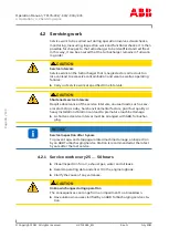 Preview for 38 page of ABB HT616631 Operation Manual