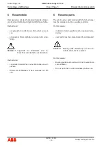 Предварительный просмотр 146 страницы ABB HT842546 Operation Manual