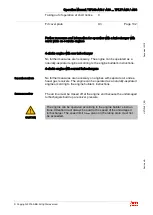 Preview for 134 page of ABB HT842691 Operation Manual