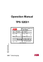 Preview for 1 page of ABB HT842855 Operation Manual