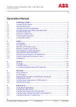 Предварительный просмотр 3 страницы ABB HT845542 Operation Manual