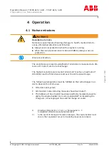 Предварительный просмотр 35 страницы ABB HT845542 Operation Manual