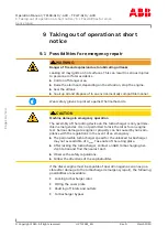 Предварительный просмотр 116 страницы ABB HT845542 Operation Manual