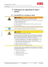 Предварительный просмотр 120 страницы ABB HT846254 Operation Manual