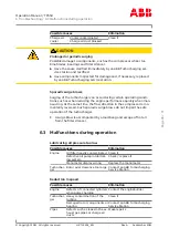 Предварительный просмотр 41 страницы ABB HT846529 Operation Manual