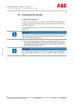 Предварительный просмотр 12 страницы ABB HT847426 Operation Manual