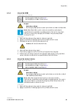 Preview for 23 page of ABB HVC-PU 100 Overnight User Manual