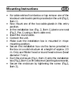 Preview for 34 page of ABB i-bus EIB Series Operating Instructions Manual