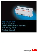 ABB i-bus KNX JRA/S 6.230.3.1 Product Manual preview