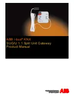 ABB i-bus KNX SUG/U 1.1 Product Manual preview