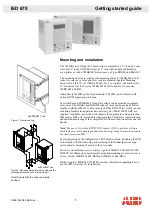 Предварительный просмотр 1 страницы ABB IED 670 Getting Started Manual