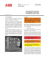 Preview for 1 page of ABB ILUJ000004-BLE Instructions Manual