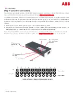 Preview for 3 page of ABB Infinity B G240 System +24V/-48V Quick Start Manual