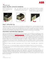 Preview for 6 page of ABB Infinity B G240 System +24V/-48V Quick Start Manual