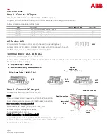 Предварительный просмотр 2 страницы ABB Infinity S J5964803 L209 Quick Start Manual