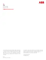 Preview for 7 page of ABB Infinity S J5964803 L209 Quick Start Manual