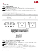 Preview for 3 page of ABB Infinity S Quick Start Manual