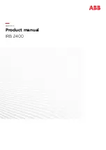 ABB IRB 2400 Series Product Manual preview