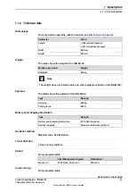 Предварительный просмотр 15 страницы ABB IRB-M100 Product Specification