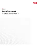 ABB IRC5 Compact Operating Manual preview