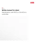 Preview for 1 page of ABB IRC5 Compact Safety Manual