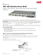 Preview for 1 page of ABB J2007003L005 Quick Start Manual