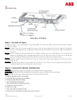 Предварительный просмотр 2 страницы ABB J2007003L005 Quick Start Manual