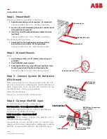 Preview for 2 page of ABB J2012001 Quick Start Manual