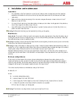 Предварительный просмотр 7 страницы ABB JSTD20 Instructions For Use Manual