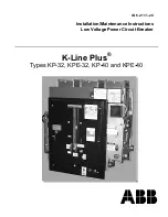 ABB K-Line Plus KP-32 Installation & Maintenance Instructions Manual preview