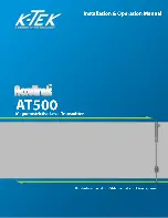 Предварительный просмотр 1 страницы ABB K-TEK AccuTrak AT500 Installation & Operation Manual