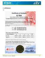 Предварительный просмотр 10 страницы ABB K-TEK AccuTrak AT500 Installation & Operation Manual