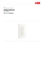 Preview for 1 page of ABB KP-4.1 Product Manual