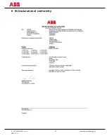 Preview for 28 page of ABB LineStrong2 Series Original Instructions Manual