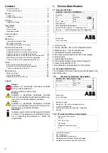 Предварительный просмотр 2 страницы ABB LME620-AI Instructions Manual