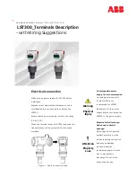 Предварительный просмотр 1 страницы ABB LST300 Series Description With Wiring Suggestions