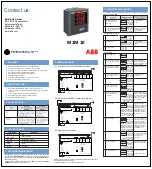 ABB M1M 10 Quick Start Manual preview