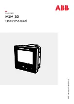 ABB M1M 15 User Manual предпросмотр