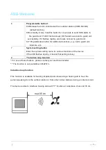 Предварительный просмотр 8 страницы ABB M2231 SERIES User Manual