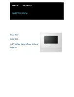 Предварительный просмотр 1 страницы ABB M22311 Series Manual