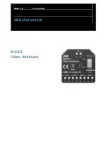 Preview for 1 page of ABB M2304 User Manual