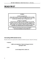 Предварительный просмотр 10 страницы ABB MAG-X 3000 Series Instruction Manual