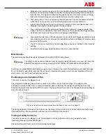 Preview for 15 page of ABB Magne 3 Series User Instructions