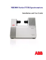 ABB MB3000 Series Installation And User Manual preview